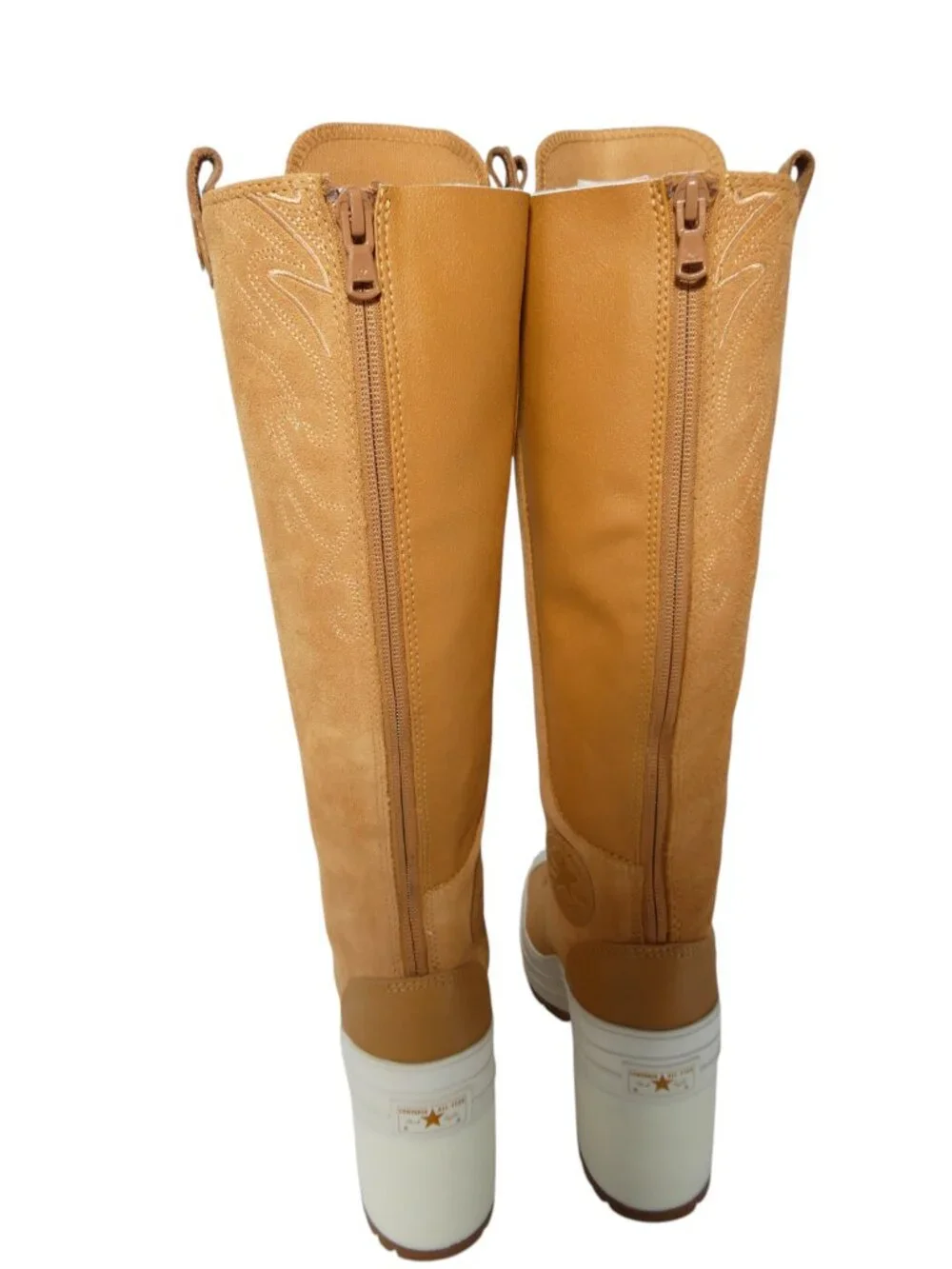 Converse Chuck 70 De Luxe Heel XX‎ Hi Western Tan Boots A15660C W7.5 M5.5